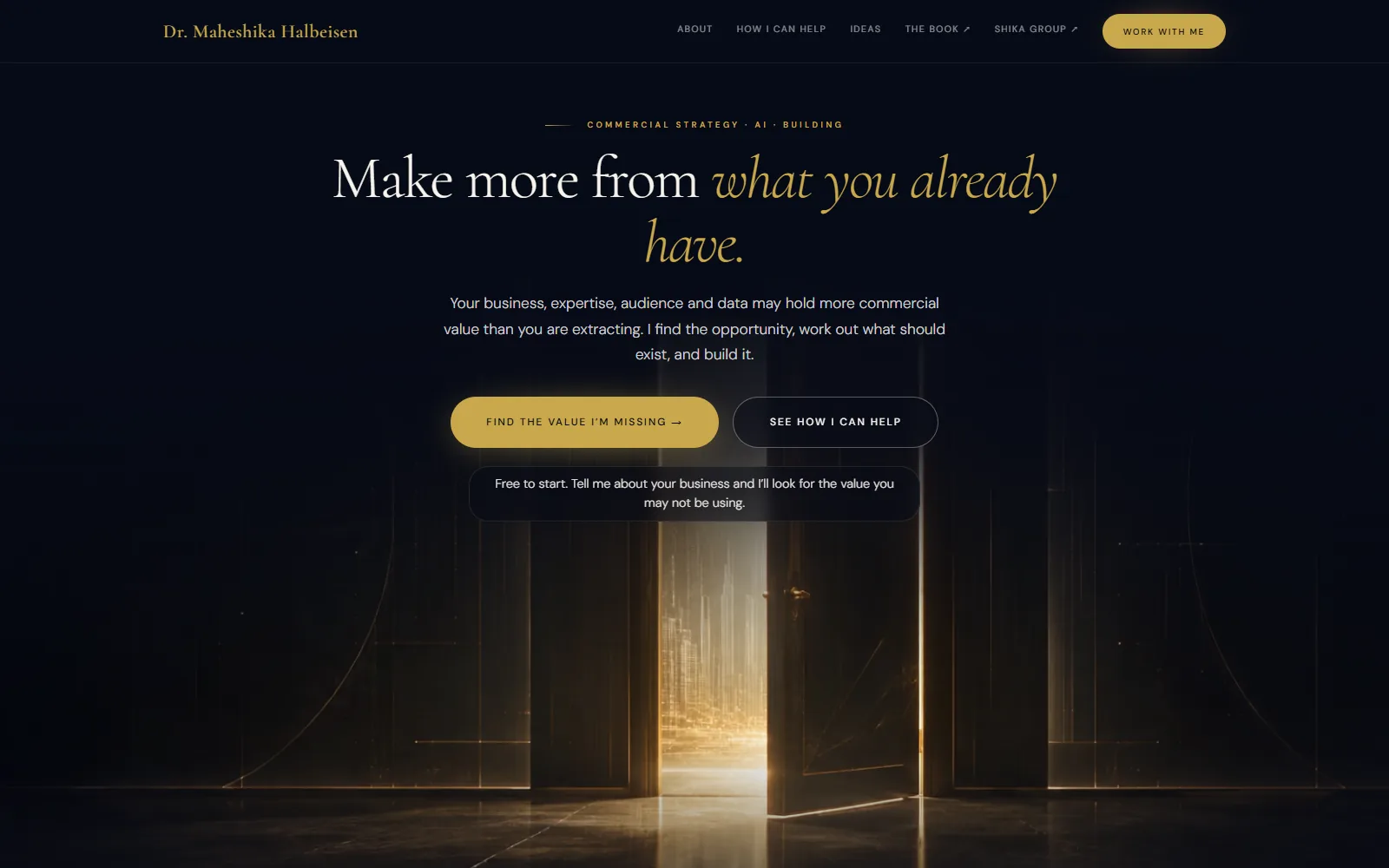 maheshika.com, an expertise business platform built by Shika